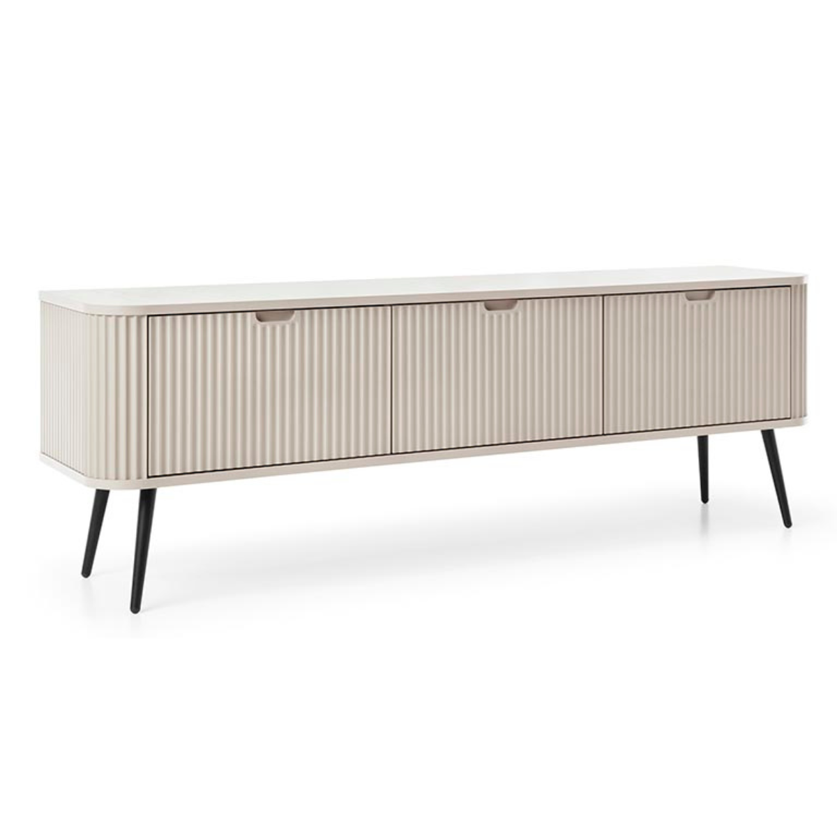 IT ZOVEN Beige design TV Stand